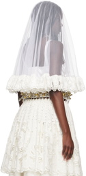 Chopova Lowena SSENSE Exclusive White Wedding Veil