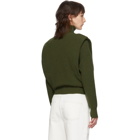 Stella McCartney Green Wool Sweater