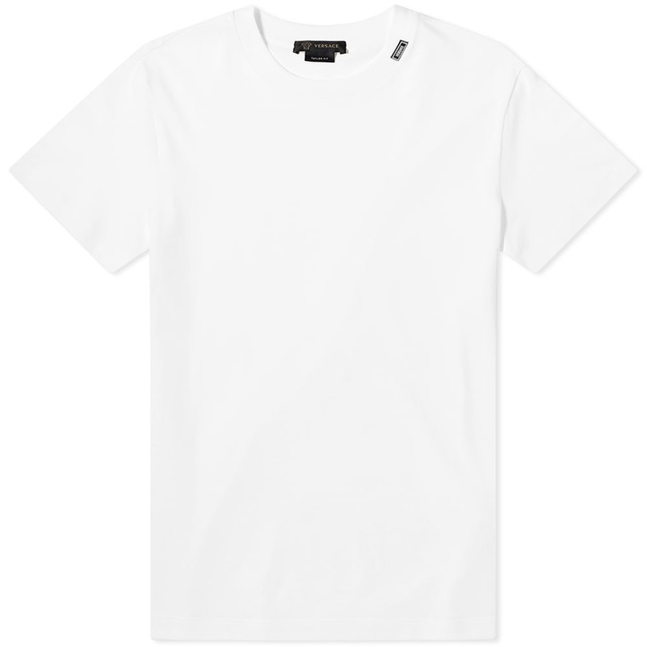 Photo: Versace Tab Logo Tee