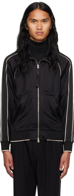 Photo: TOM FORD Black Piping Track Jacket