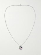 Bleue Burnham - Chloropast Sterling Silver Sapphire Pendant Necklace