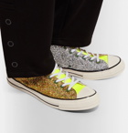 Converse - JW Anderson 1970s Chuck Taylor All Star Glittered Canvas High-Top Sneakers - Gold