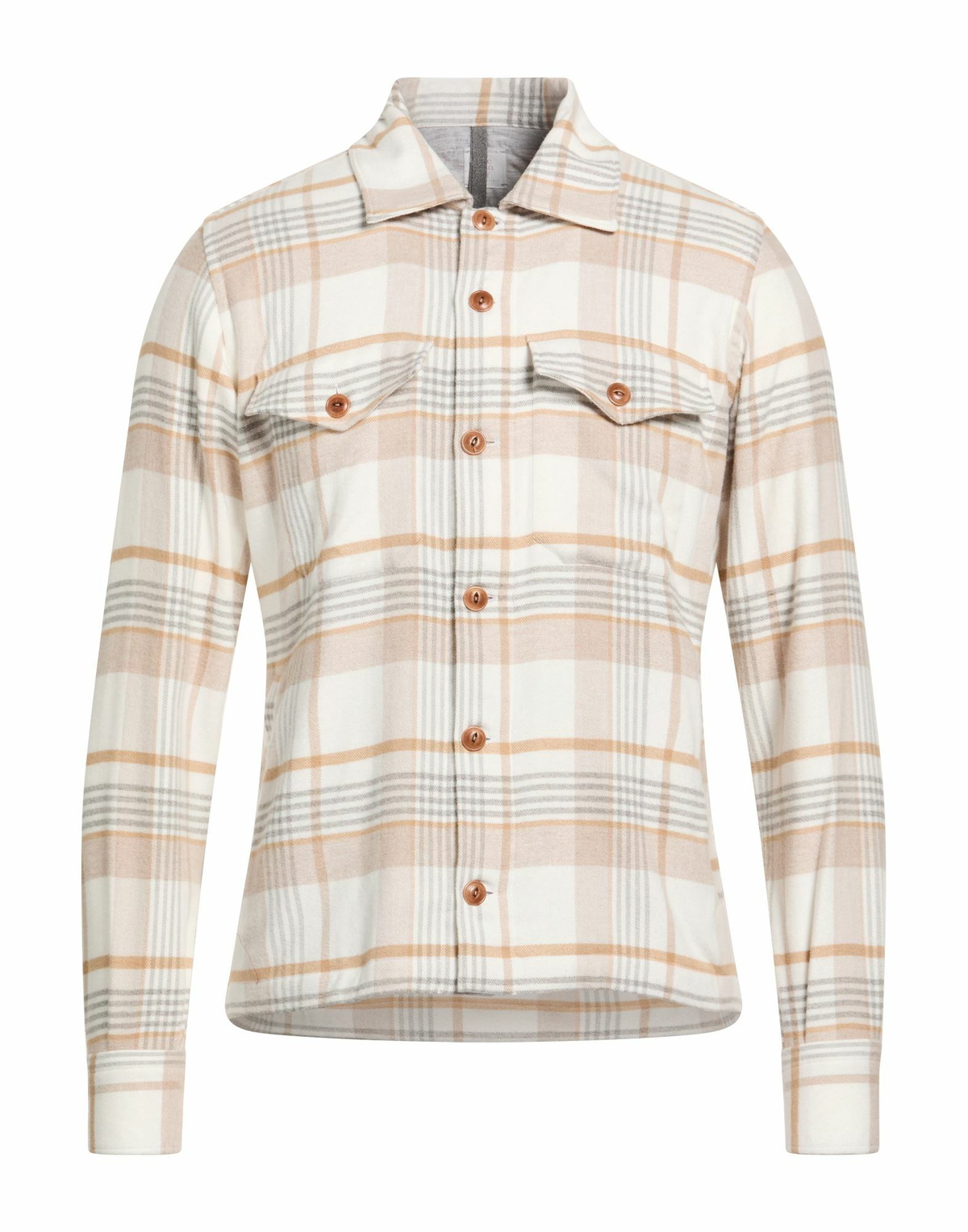 Eleventy Mens Shirt in Beige