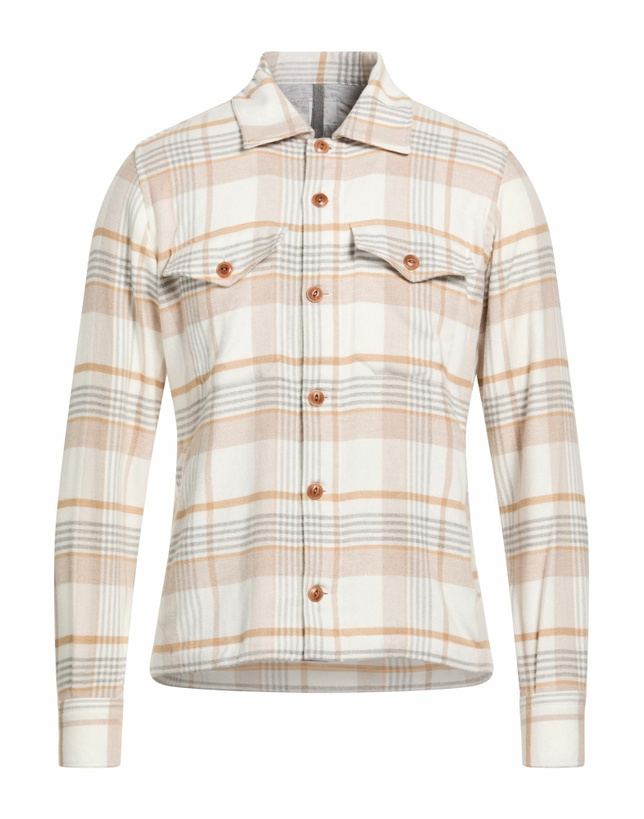 Photo: Eleventy Mens Shirt in Beige
