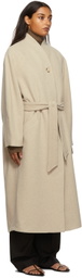 House of Dagmar Beige Cameron Coat