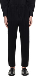 HOMME PLISSÉ ISSEY MIYAKE Black Monthly Color January Trousers