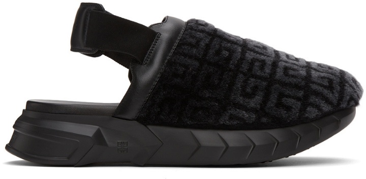 Photo: Givenchy Black Shearling & Leather Marshmallow Loafers