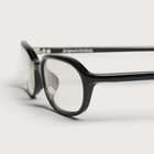 CHIMI Edith Optic Blue Block Glasses in Black/Clear Blue Block