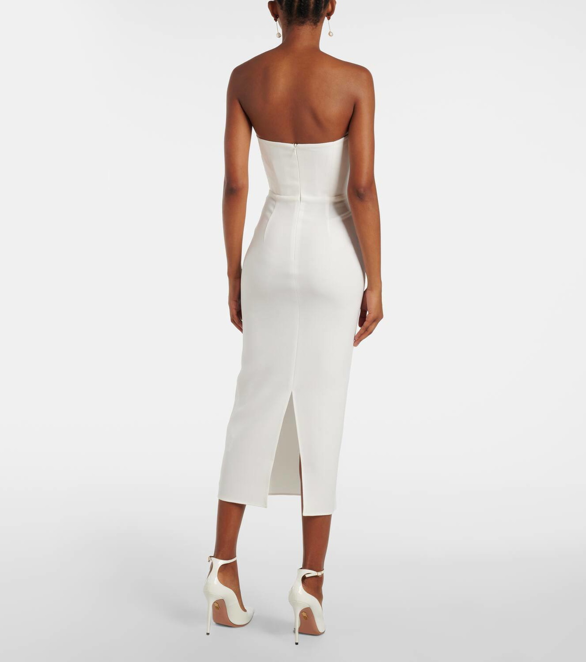 Alex Perry Bridal strapless midi dress Alex Perry