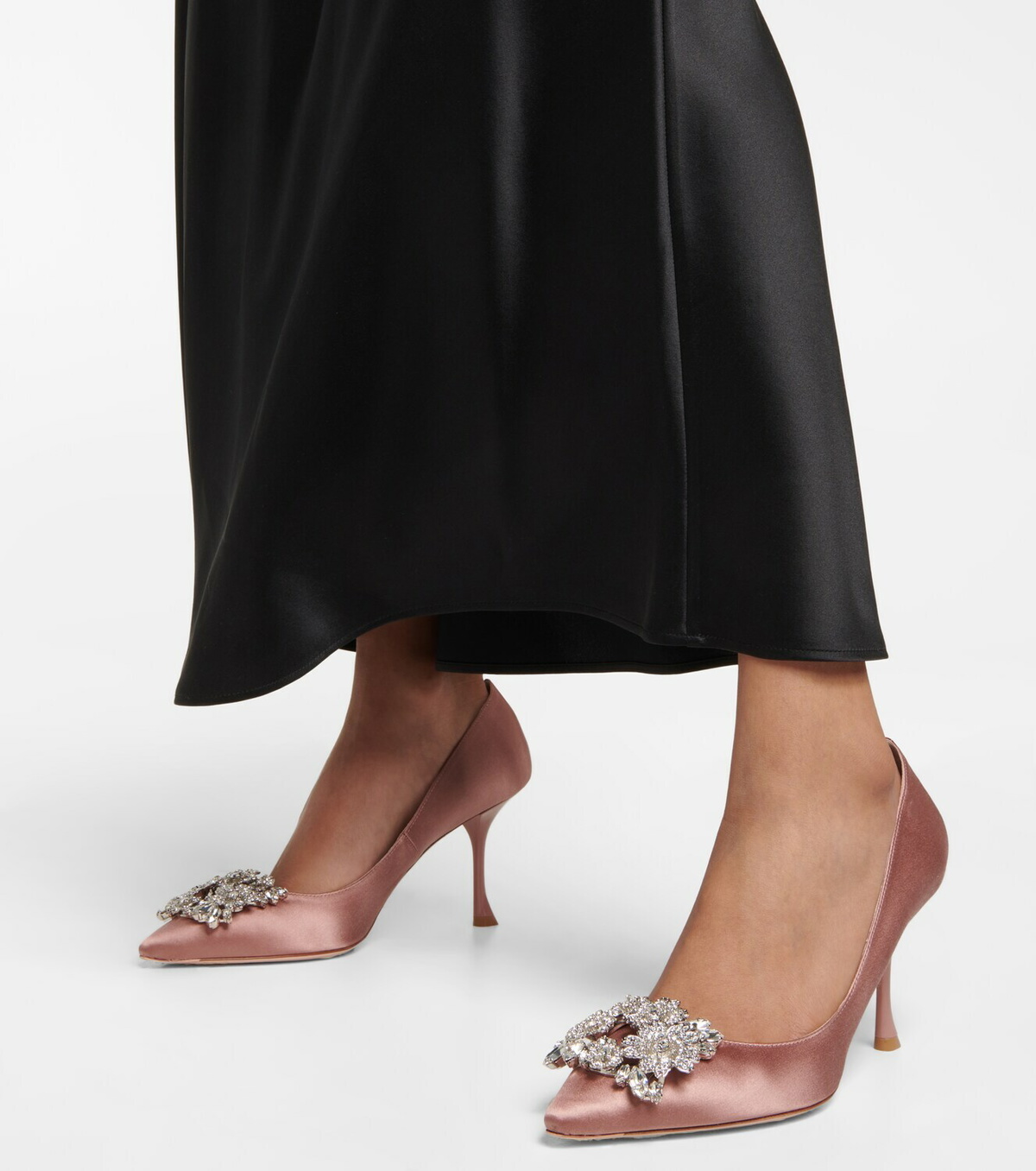 Escarpin Roger Vivier Belle Du Nuit - Noir Verni - Talon Haut - Neuf Dans Sa Boîte