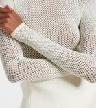 Wardrobe.NYC RHW Web wool-blend bodysuit