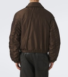 Lemaire Canvas blouson down jacket