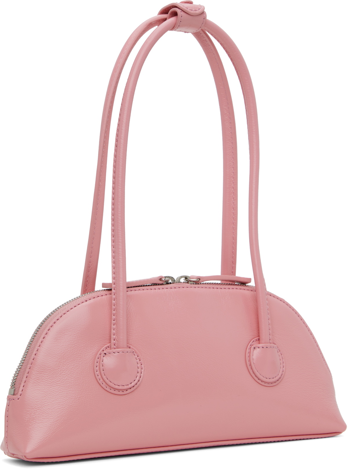 ☆MARGE SHERWOOD☆ BESSETTE SHOULDER STRAP candy pink crin MUSINSA | MARGESHERWOOD BESSETTE SHOULDER + STRAP - candy