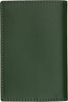 COMME des GARÇONS WALLETS Green Classic Group Card Holder