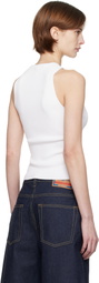 Diesel White M-Caddix Tank Top