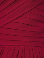 ELIE SAAB - One Shoulder Chiffon Cutout Long Dress