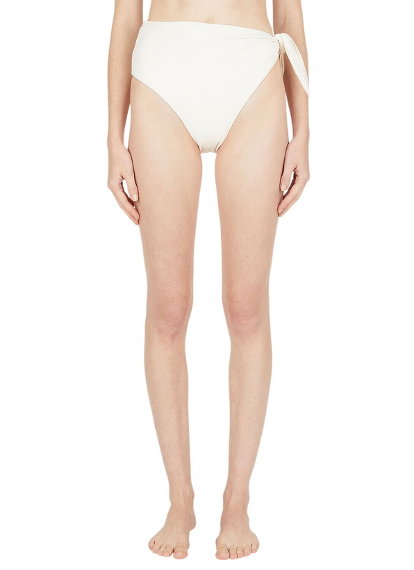 Photo: Ziah Asymmetric Tie Bikini Bottoms