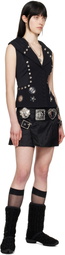 Chopova Lowena Black Calamity Suit Vest