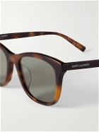 SAINT LAURENT - D-Frame Acetate Tortoiseshell Sunglasses