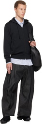 COMME des GARÇONS PLAY Black Big Heart Zip Hoodie