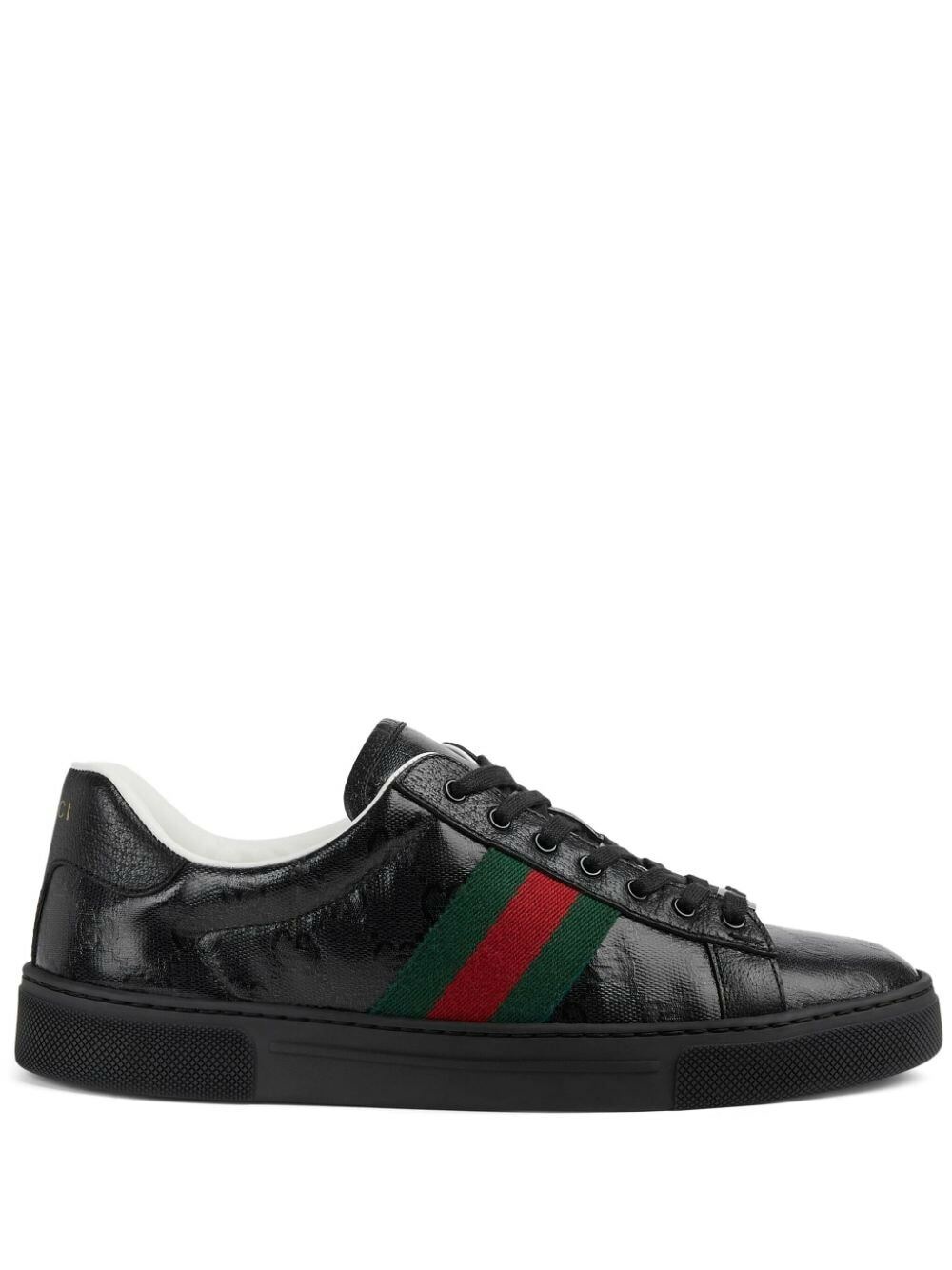 Photo: GUCCI - Ace Web Detail Sneakers