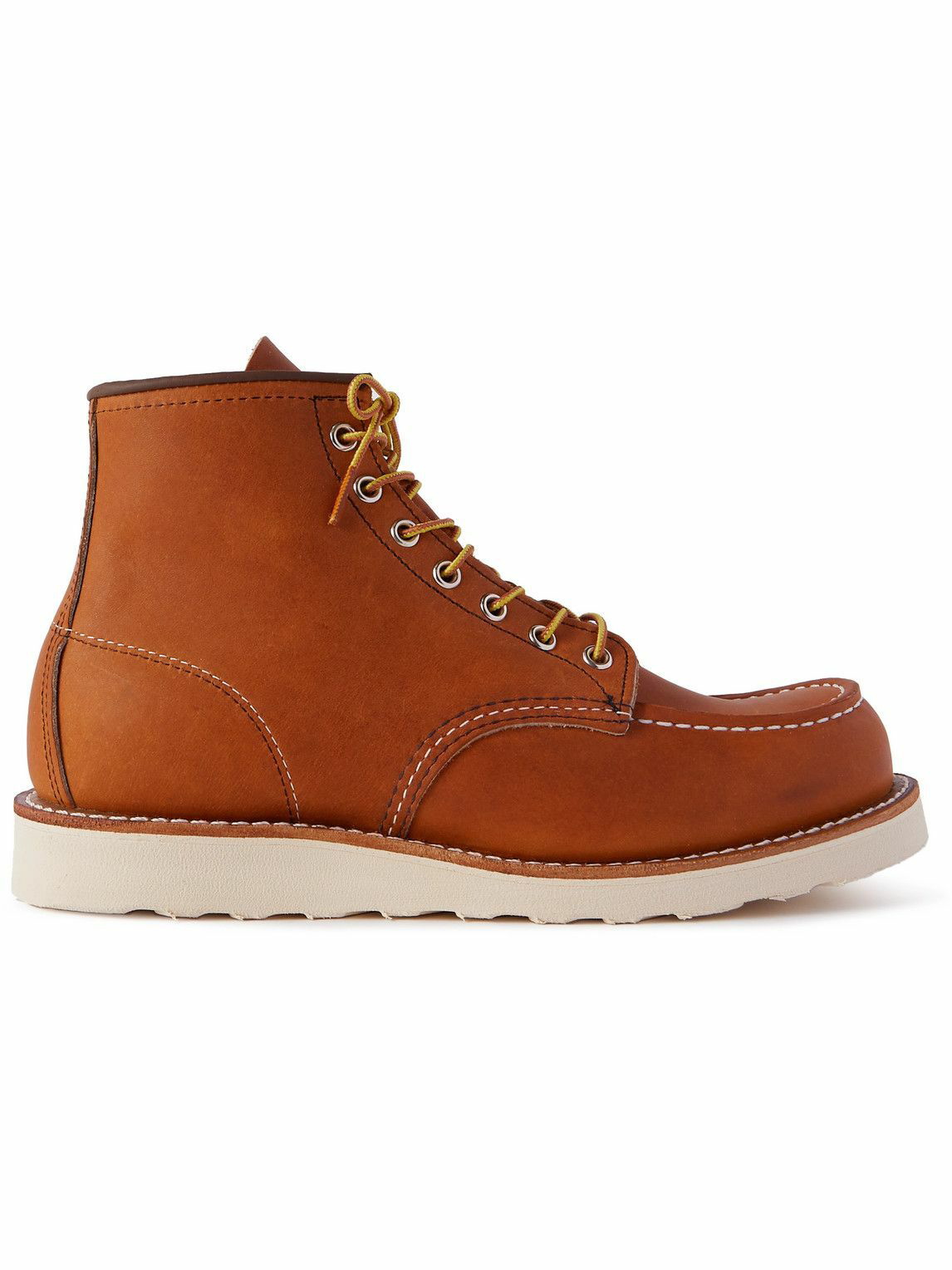 RED WING SHOES - 875 Classic Moc Leather Boots - Brown Red Wing Shoes
