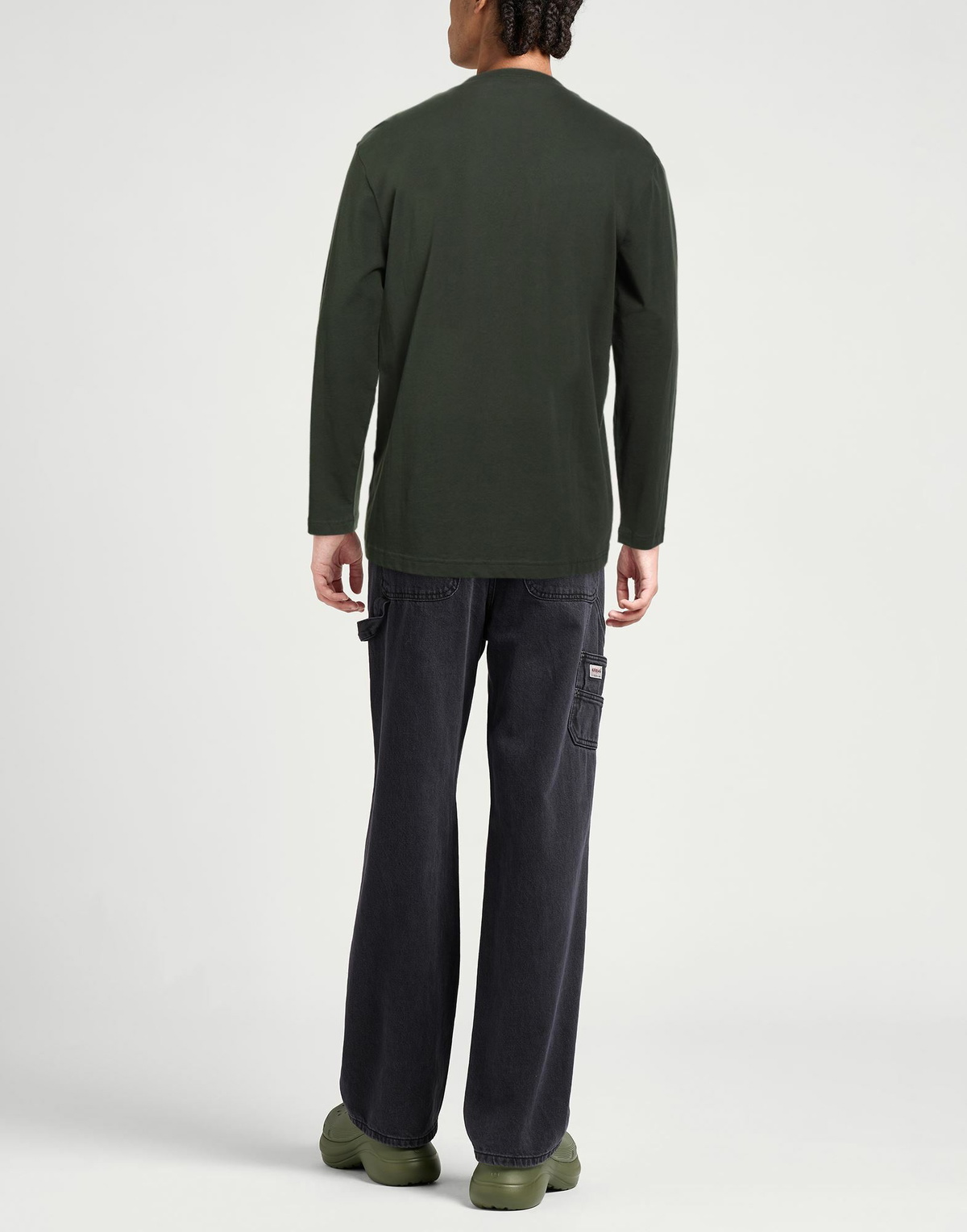 Ea7 Mens T-shirt Military in Green