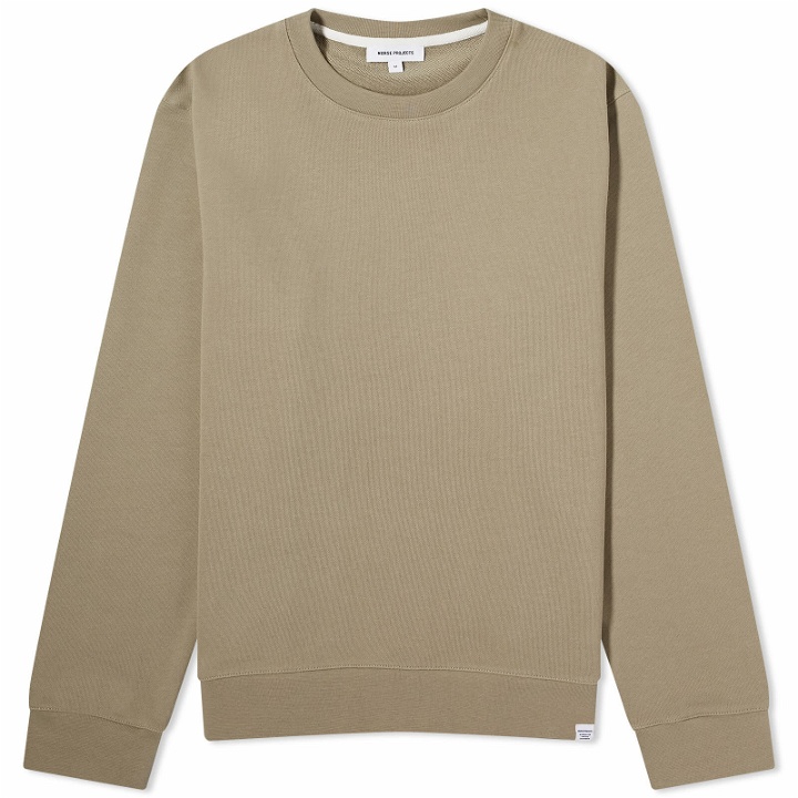 Photo: Norse Projects Men's Vagn Classic Crew Sweat in Clay