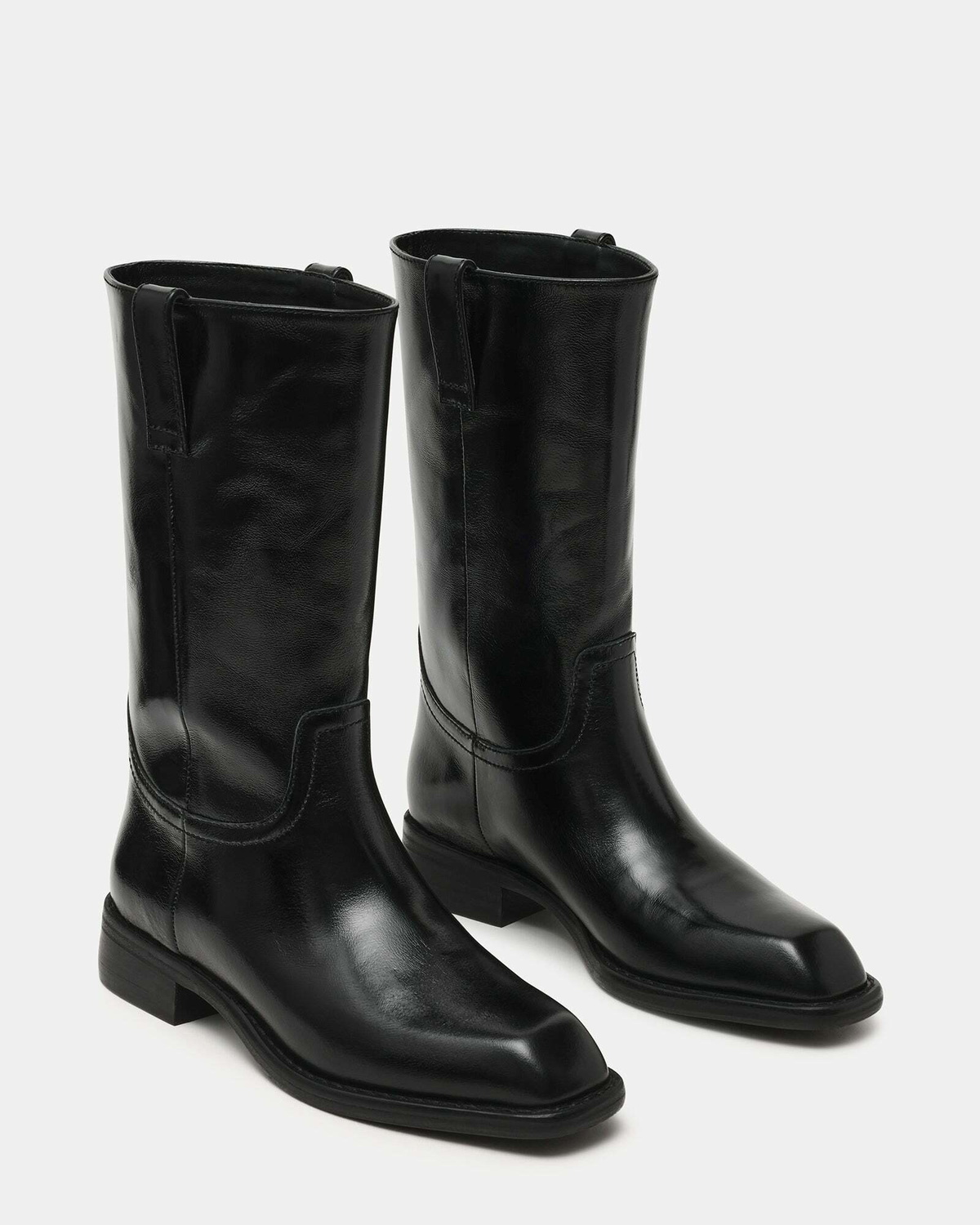 Steve Madden Primo Boots in Black