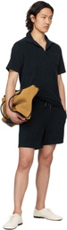OAS Navy Terry Polo