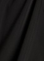 Nensi Dojaka Ruched Stretch-jersey Crop top Black