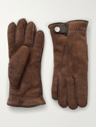 Brunello Cucinelli - Suede Gloves - Brown