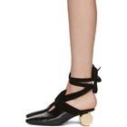 JW Anderson Black Cylinder Ballet Heels