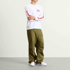 Team Ikuzawa Men's Logo Longsleeve T-Shirt in White