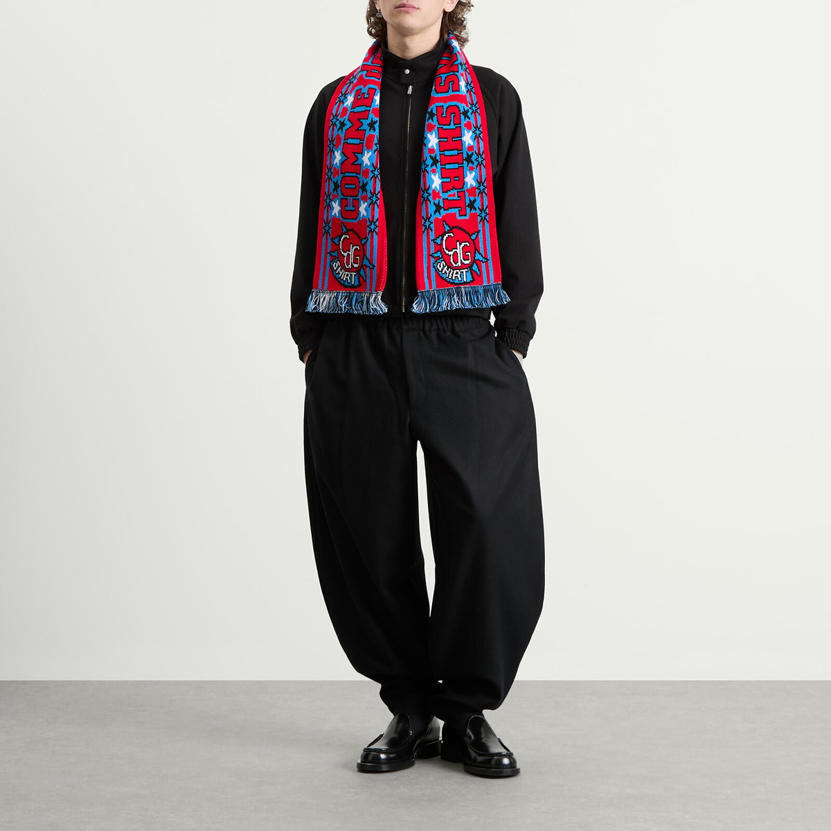 Comme des Garçons SHIRT Men's Scarf in Multi Comme des Garcons SHIRT
