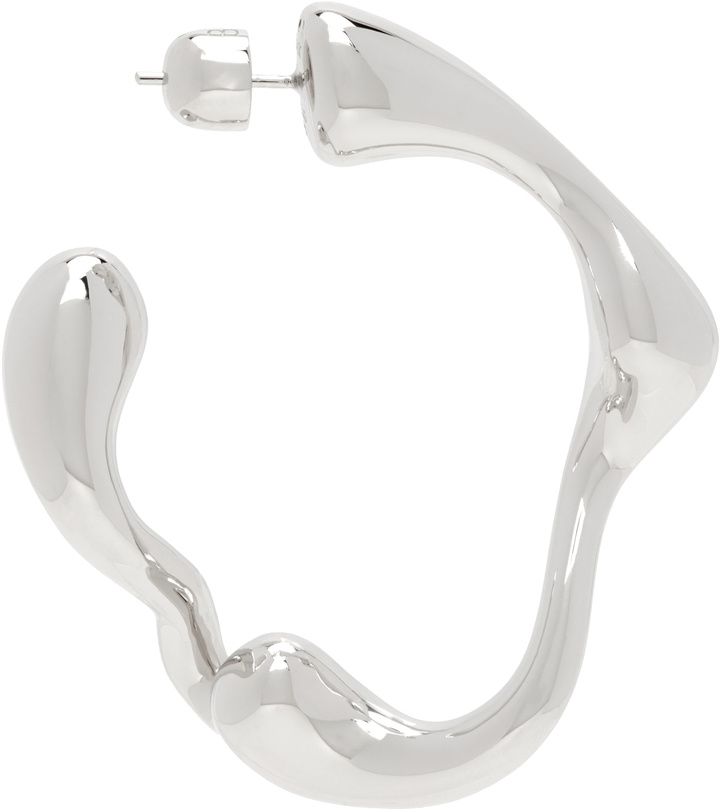 Photo: Maria Black Silver Splash Hoop Single Earring