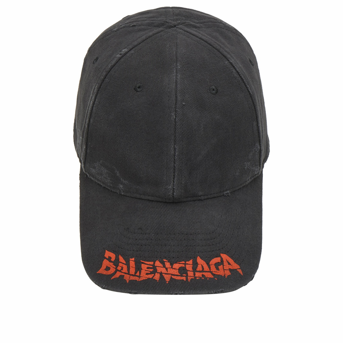 Balenciaga Men's Logo Cap in Black