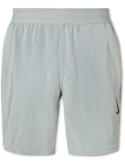 NIKE TRAINING - Dri-FIT Yoga Shorts - Gray