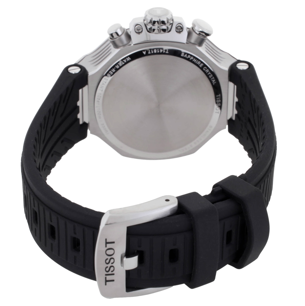 Tissot T-Race Chronograph Quartz Black Dial Watch T141.817.17.051.00