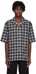 Marni Black Check Shirt