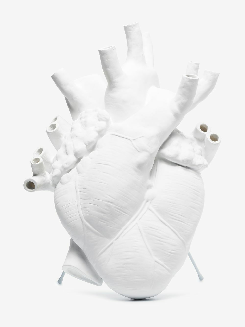 Seletti White Love In Bloom Porcelain Vase