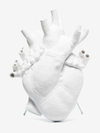 Seletti White Love In Bloom Porcelain Vase