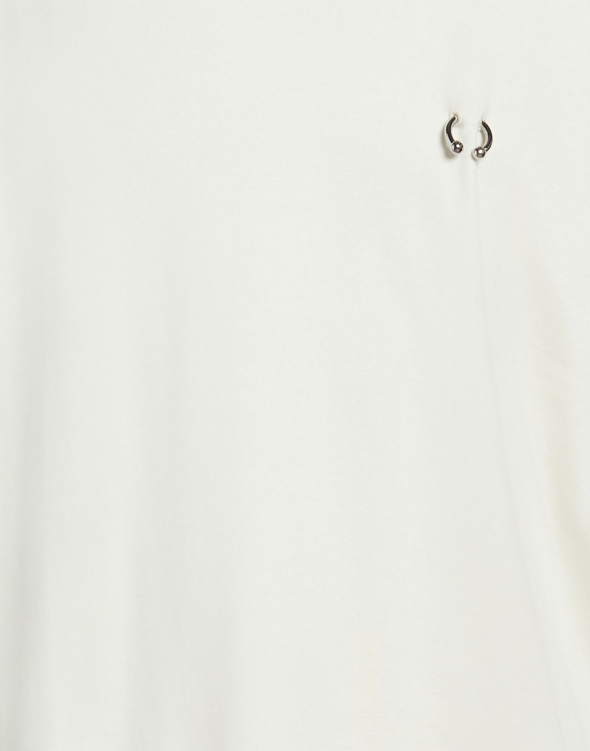 Mugler Mens T-shirt Ivory