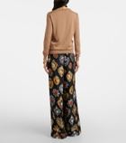Dolce&Gabbana DG cashmere and silk sweater