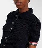 Thom Browne Pointelle cotton cardigan