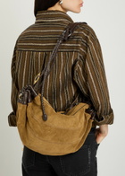 Isabel Marant Maia Medium Braided Suede Shoulder bag - Taupe - One Size