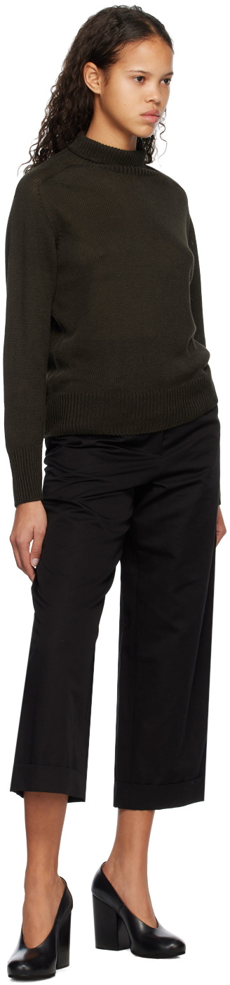 Margaret Howell Brown Lightweight Turtleneck