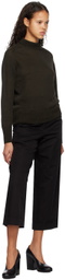 Margaret Howell Brown Lightweight Turtleneck