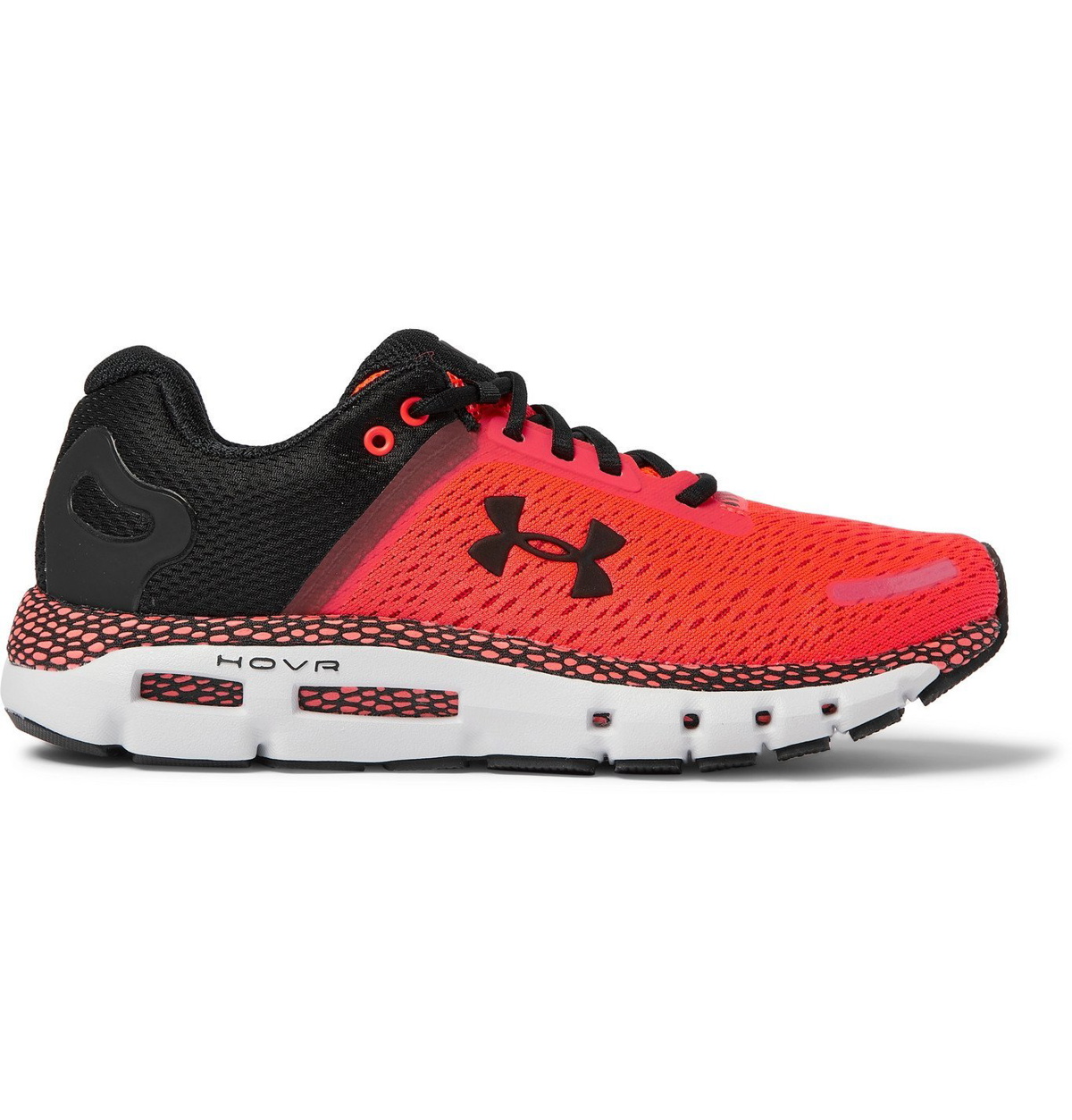 Photo: Under Armour - HOVR Infinite 2 Mesh and Rubber Running Sneakers - Red