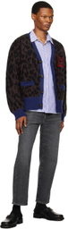 Thames MMXX. Brown & Blue Carnivore II Cardigan